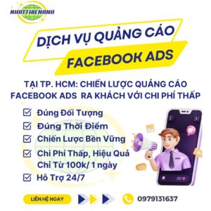 Dịch Vụ Quảng Cáo Facebook Ads TP.HCM Trọn Gói, Hiệu Quả, Ra Khách Ngay