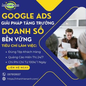 Dịch Vụ Quảng Cáo Google Ads Hiệu Quả, Chi Phí Thấp, Ra Khách Ngay 01