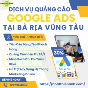 Dịch Vụ Quảng Cáo Google Ads tại Bà Rịa Vũng Tàu